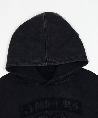 WEGO グラフィックショートプルパーカー スミクロ