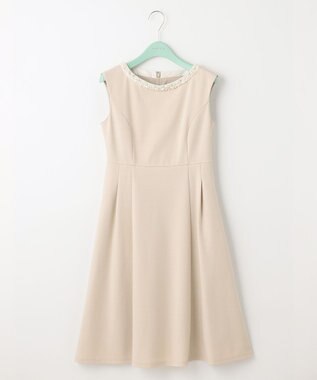 TOCCA 【洗える】MAGNOLIA COCO ドレス ベージュ系