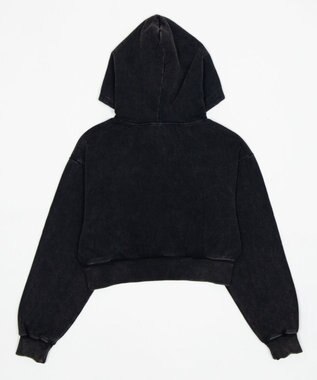 WEGO グラフィックショートプルパーカー スミクロ