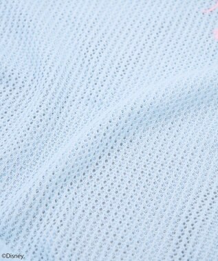 earth music&ecology スティッチ／刺繍ハートボタンニットポロシャツ Sax