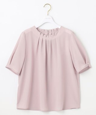 ANY SIS 【美人百花6月号掲載】シアーストライプ ブラウス ピンク