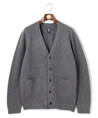 J.PRESS MEN 【J.PRESS ORIGINALS】【UNISEX】Shaggy Saddle Cardigan Sweater グレー系