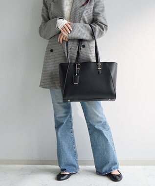 ACE BAGS & LUGGAGE Jewelna Rose バベット ロングハンドル トートバッグ A4 16188 ジュエルナローズ ブラック
