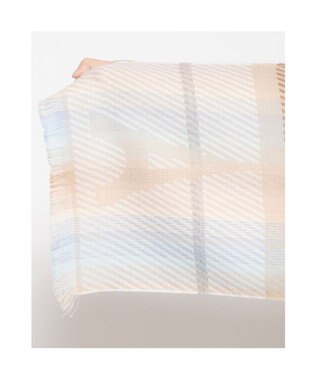 UNBILLION カシュネ cache nez / エッフェルチェックマフラー ベージュ