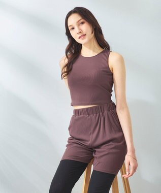 OP／FILA 【Ocean Pacific】ラッシュガード/レギンス付き 水着5点セット ホワイト
