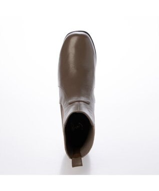 ing 【WEB限定】サイドゴアショートブーツ オーク