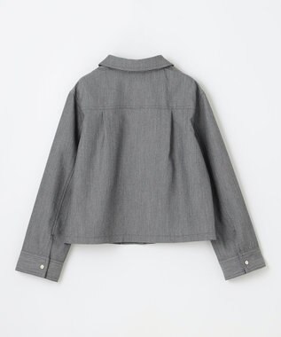 組曲 KIDS 【150-160㎝】リボンポケット ジャケット グレー