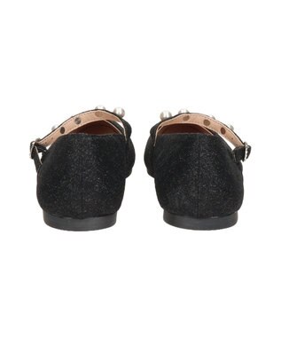 Bridget Birkin 【Bridget Birkin】パールストラップメリージェーンパンプス ブラック