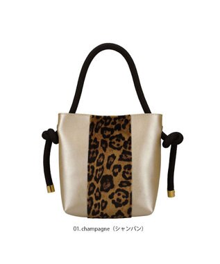 ROOTOTE 0657【直営店限定:ミニショルダー】ベビールー.ファット-ロープ-A 01：シャンパン
