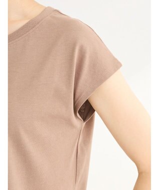 Green Parks フラワーフォトコンパクトプルオーバー Beige