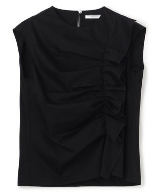 BEIGE， AFGHA / コットンドレープ スムーストップス Black