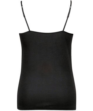 Wing キャミソール 【ブラがひびきにくいリブインナー】 ブラがちら見えしにくい 肌側綿100%(身生地部) 吸汗速乾性(身生地部) EL1010 ウイング／ワコール ブラック