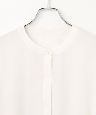 #Newans ルーズシルエットシアーシャツ ホワイト