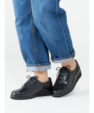 ASICS WALKING ペダラウォーキングシューズ 4E ヒール高2.0cm ブラック系