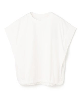 UNFILO L フレンチスリーブ ドロストTシャツ オフ