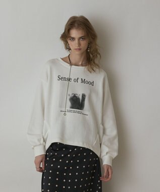 Catphoto裏毛トップ