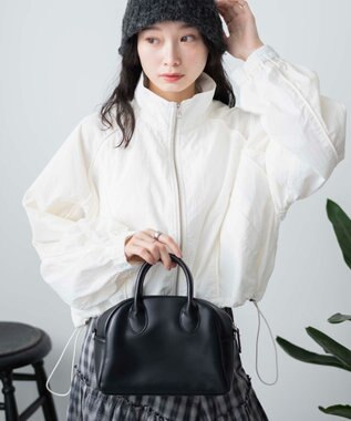 WEGO ナイロントラックブルゾン ホワイト