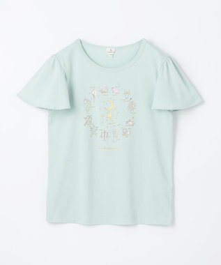 組曲 KIDS 【UVカット加工】【150-160㎝】12星座 Tシャツ アクア