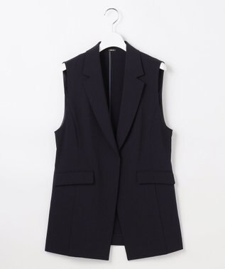 ANY SIS L セレモニーダブルクロス ジレ ネイビー