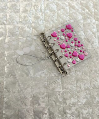 WEGO クリアラメハートエンジェルシールバインダー 柄1