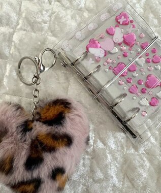 WEGO クリアラメハートエンジェルシールバインダー 柄1