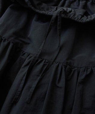 AMERICAN HOLIC ティアードタフタスカート Black