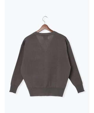 Te chichi 【Disney】101/刺繍Vネックカーディガン グレー