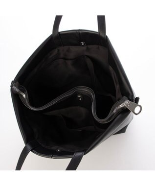 UNBILLION カシュカシュ cachecache / 収納ポケット付2wayソフトトート ブラック