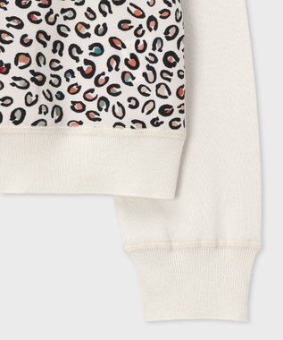 Paul Smith Horseshoe Leopard コンビ ニット オフホワイト