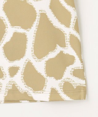 PW CIRCULUS 【UVカット / 吸水速乾 / 伸縮性抜群】【WOMEN】ジラフモック T ゴルフウェア レディース ベージュ系5