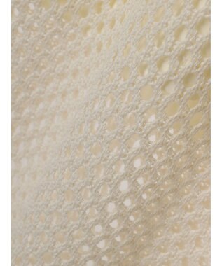 CRAFT STANDARD BOUTIQUE 配色メッシュニットスカート Ivory