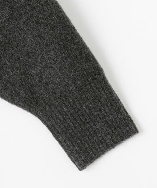 ANY SIS Airニット ワンピース チャコール