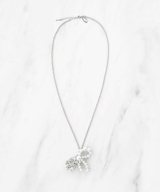 TOCCA RIBBON BROOCH NECKLACE ブローチネックレス シルバー系