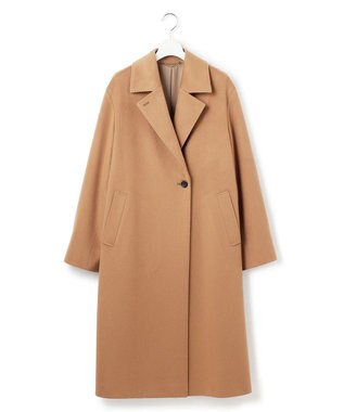 23区 MTRカシミヤビーバー チェスター コート キャメル系