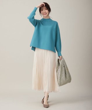 ANY SIS 【洗える】オーロラプリーツ スカート アイボリー