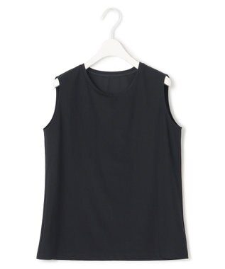 ICB 【接触冷感・UVカット・速乾・洗える】マットスキューバ タンクトップ型プルオーバー ブラック系