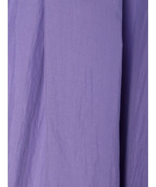 Green Parks タックデザインショート丈シャツ Purple