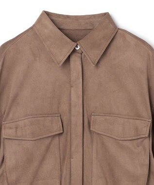 uncrave スウェード CPOジャケット トープ