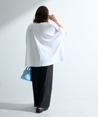 Green Parks 超冷感タック入りオーバーサイズプルオーバー Off White
