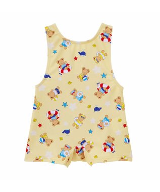 MIKI HOUSE HOT BISCUITS 【ミキハウス】【80-90cm】ミキハウスベア グレコ水着 黄