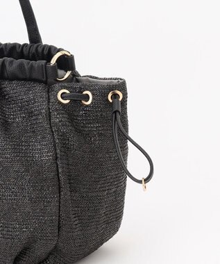 LA BAGAGERIE シャーリング2WAYサマーバッグ ブラック