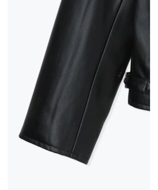 Te chichi レザーダブルライダースジャケット ブラック