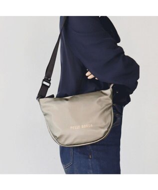 PELLE BORSA コンパクトラウンドショルダー Cheers チアーズ 4686 トープ
