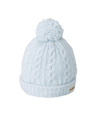 MIKI HOUSE HOT BISCUITS ぼん天付きケーブル編みモールニット帽子