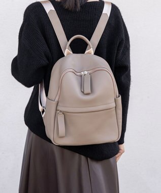 style code 　[Lyrss/リルス]牛革　バックパック グレー