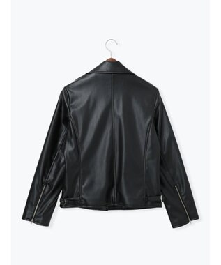 Te chichi レザーダブルライダースジャケット ブラック