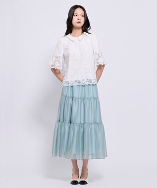 TOCCA LACE DREAMLET レースカットソー ホワイト系