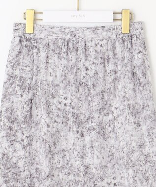 ANY SIS 【2SET】コンパクトトップス×ミスティプリントスカート セットアップ ミント