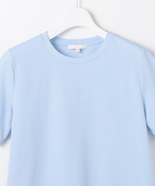 自由区 L ハイカウント Tシャツ サックス