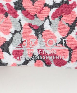 23区GOLF 【WOMEN】【抗菌防臭】チェリーブロッサム アンクルソックス ピンク系5